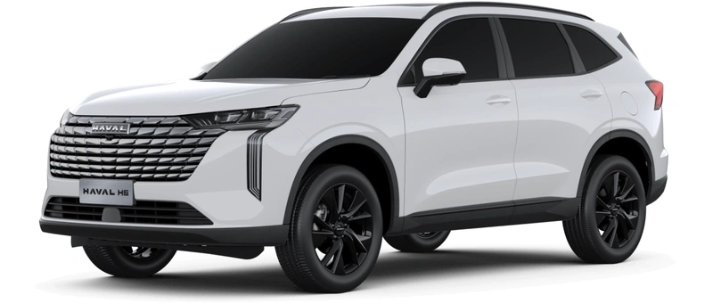 GWM HAVAL H6 - Hamilton White. Deluxe - 1.5 i+PHEV (2025)